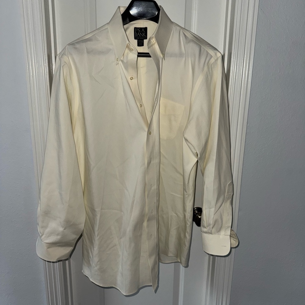 Joseph A. Bank tailored fit classic collection non-iron Dress Shirt